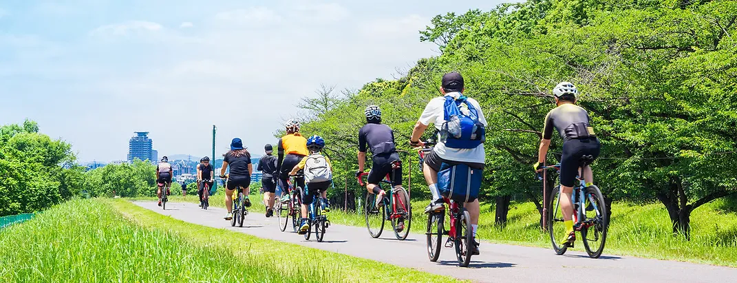 実践ラボとして運営するスポーツバイクレンタルのイメージ